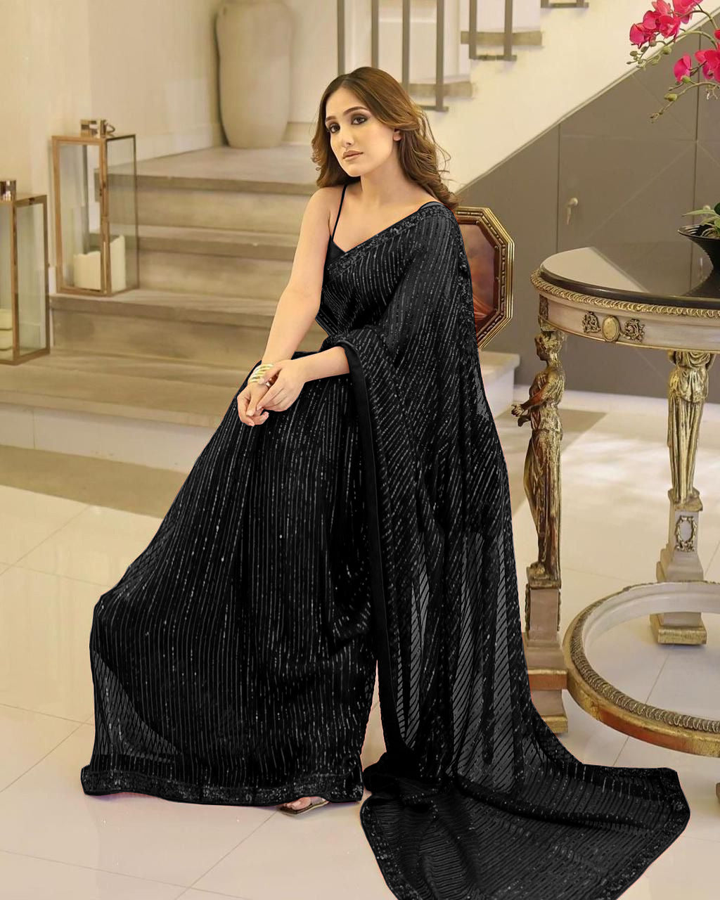Semi Pure Saree - Alnasofficial