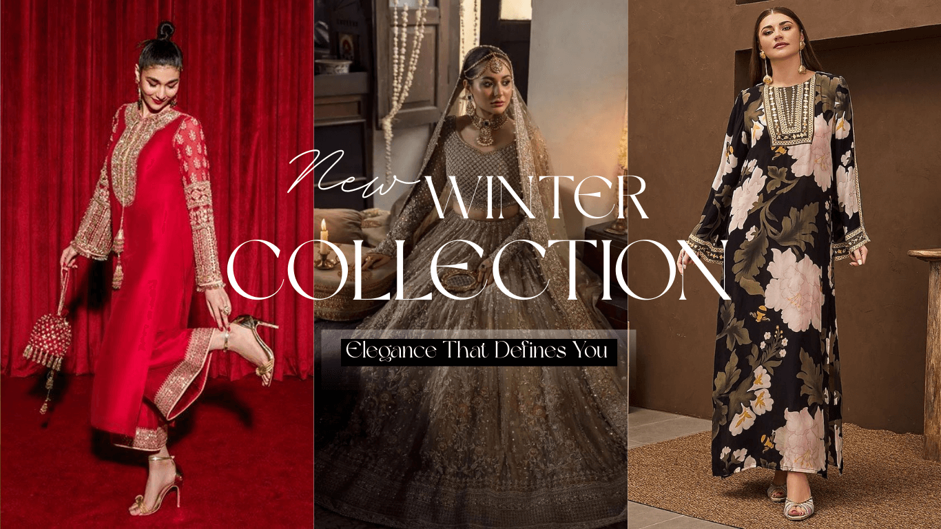 "Alnas Official New Winter Collection 2025 - Elegance that defines you - Pakistani bridal and formal wear"
